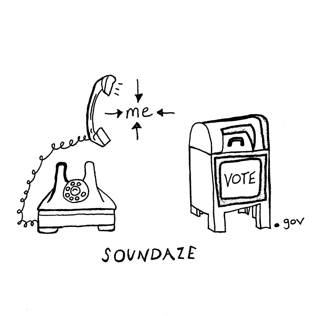 Soundaze – phone me / vote.gov&nbsp;[Interview]